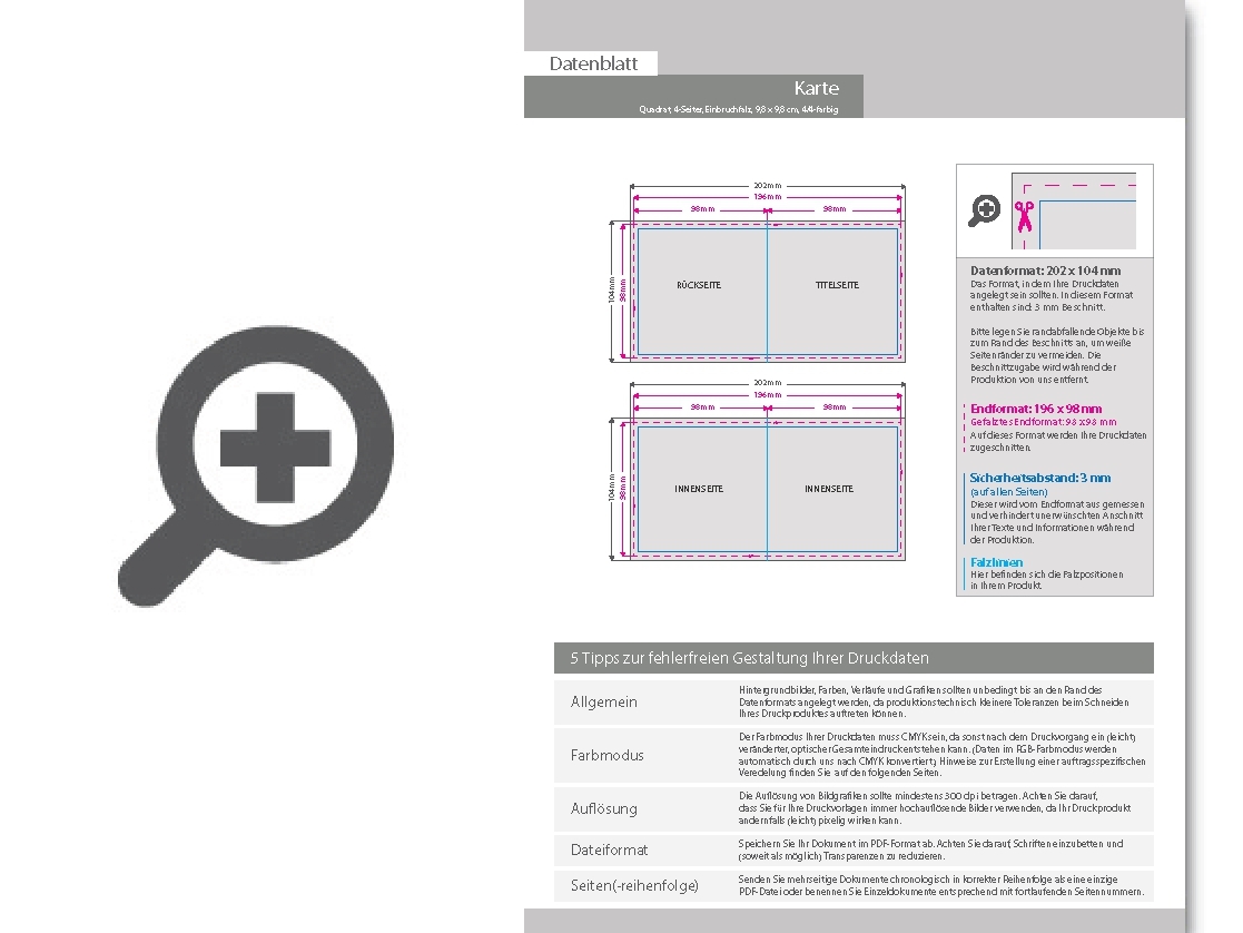 Product Bild geburtstagskarte__gefalzt_auf_quadrat_9_8_cm_x_9_8_cm__vertikaler_mittelfalz__4-seitig