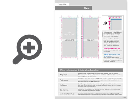Product Bild neonflyer_rot_14_0_cm_x_29_7_cm