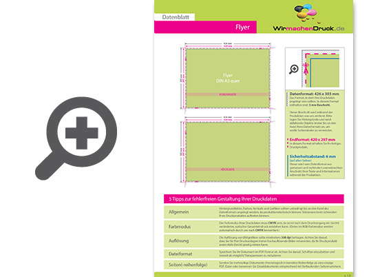 Product Bild neonflyer_rot_din_a3_quer_(42_0_cm_x_29_7_cm)