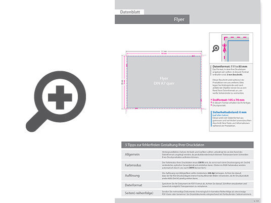 Product Bild neonflyer_rot_din_a7_quer_(10_5_cm_x_7_4_cm)